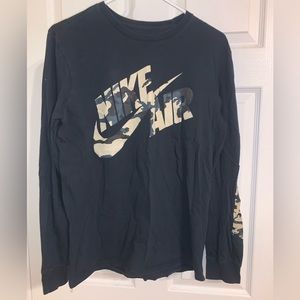 Men’s black Nike Air long sleeve